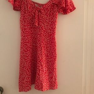 Zara Flutter Sleeve Dress